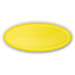 Icône jaune ovale à télécharger gratuitement
